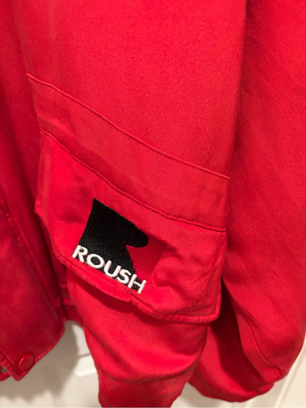 Ford Red Racing Style Jacket Roush Racing - Picture 7 of 9